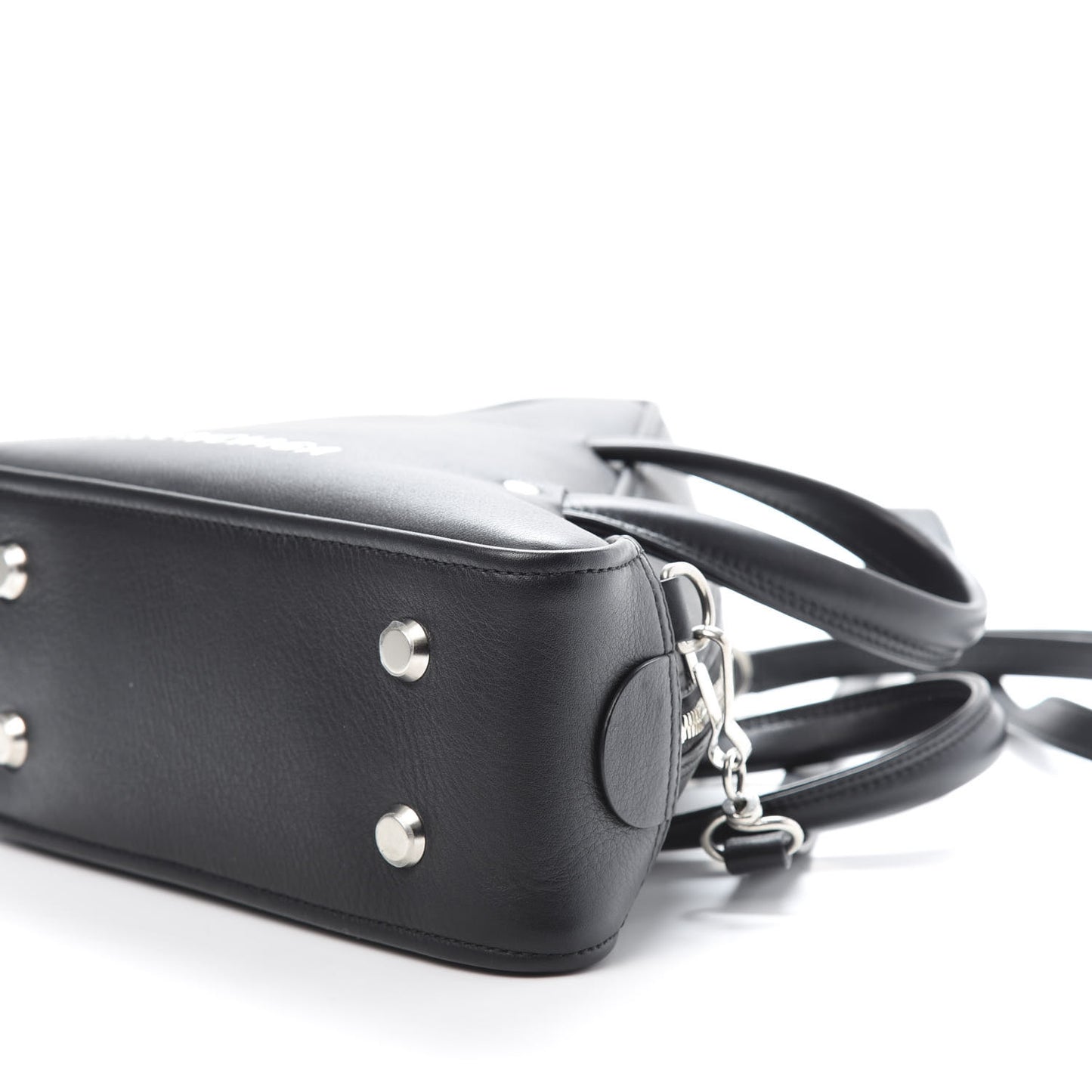 Calfskin S Triangle Duffle Black