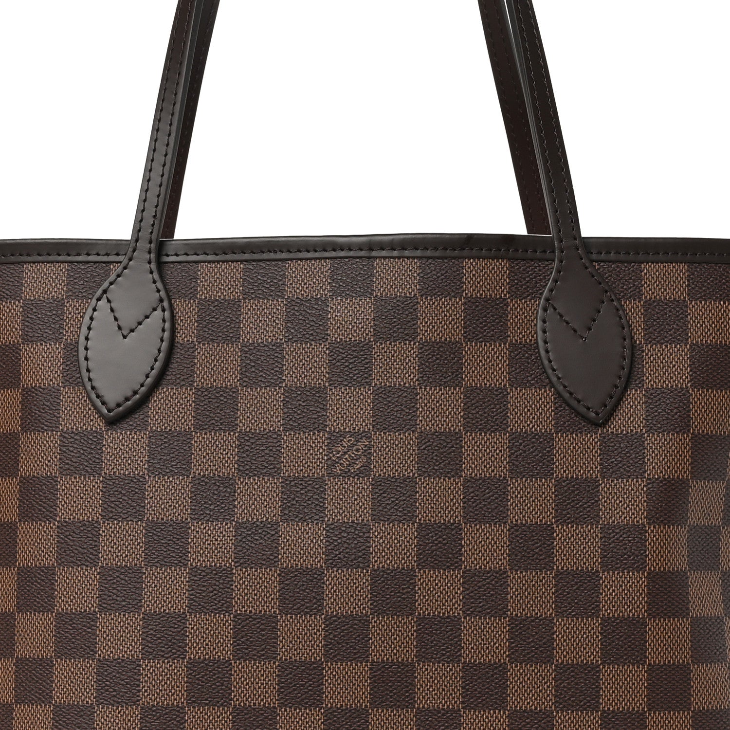 Louis Vuitton Damier Ebene Neo Neverfull MM Rose Ballerine 7 of 9