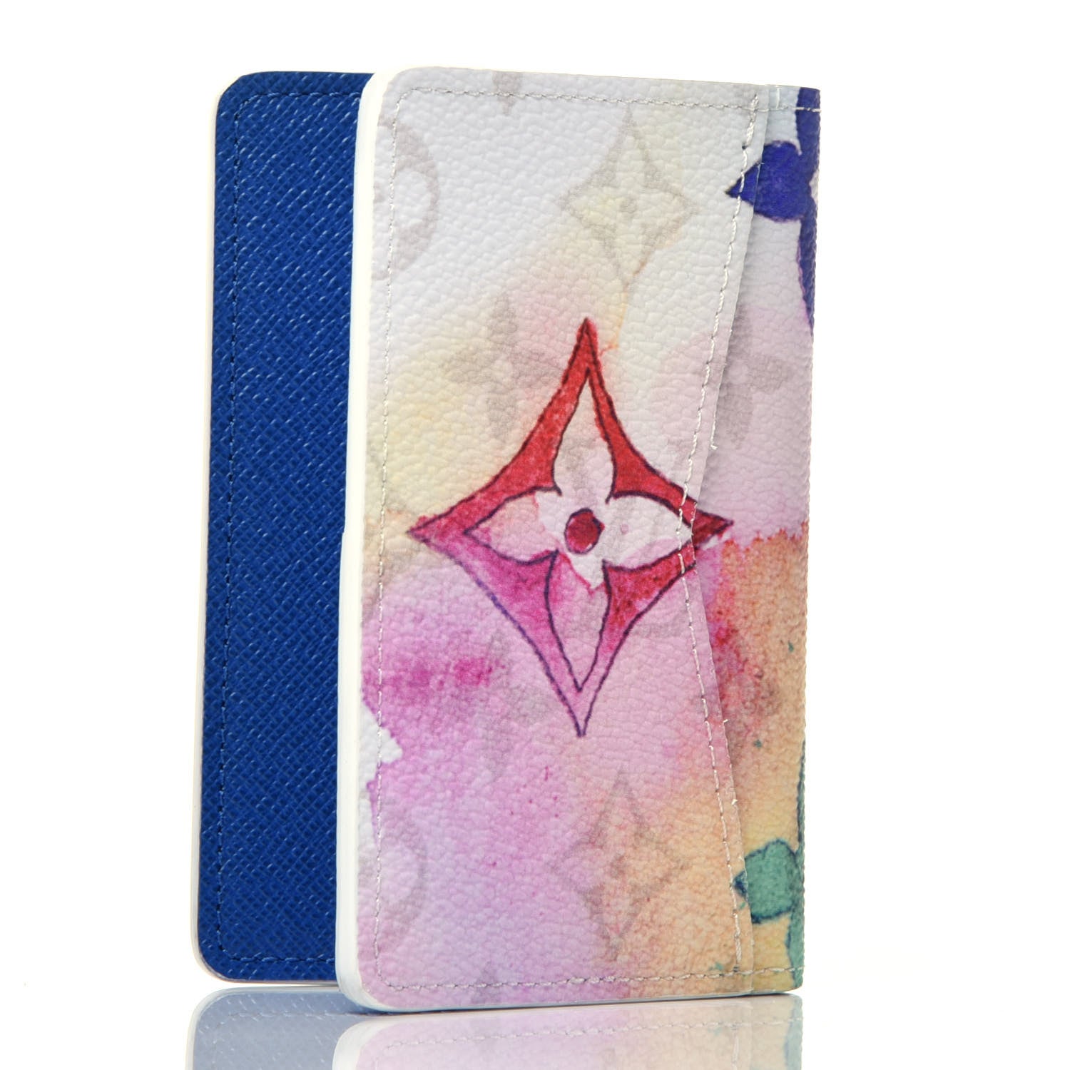 Louis Vuitton Monogram Watercolor Pocket Organizer NM Multicolor 3 of 6