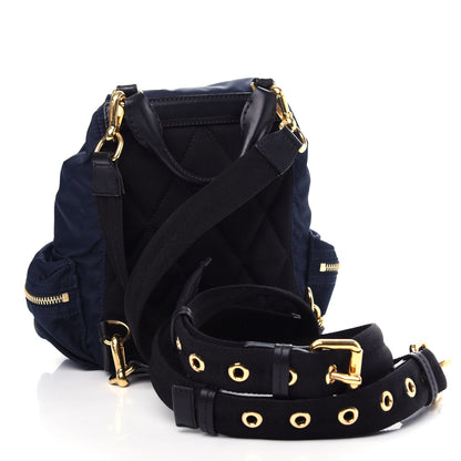 Burberry Nylon Small Crossbody Rucksack Backpack Ink Blue 3 of 9