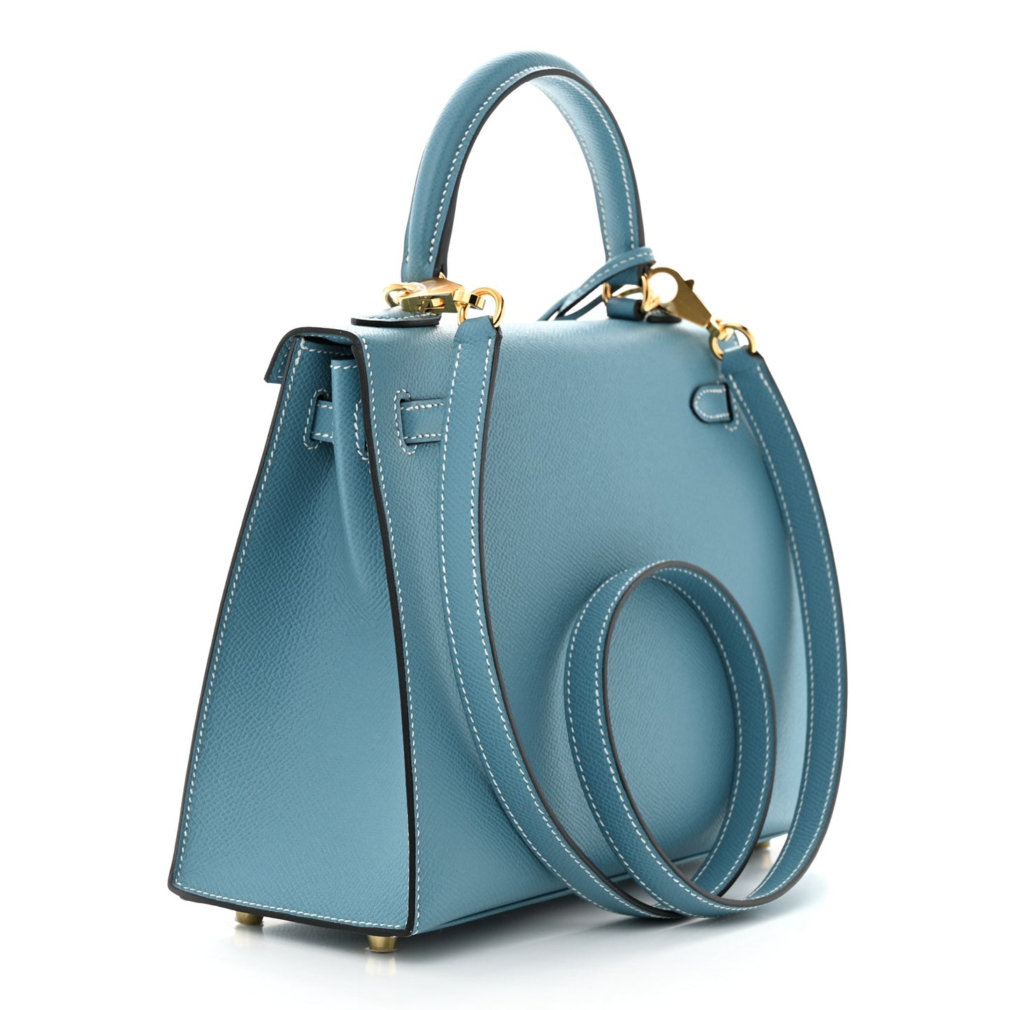 Epsom Kelly Sellier 25 New Blue Jean