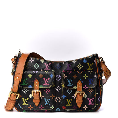 Louis Vuitton Monogram Multicolor Lodge GM Black 1 of 9