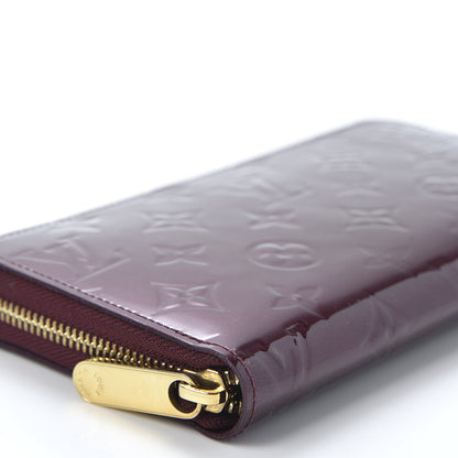 Louis Vuitton Vernis Zippy Wallet Rouge Fauviste 5 of 9