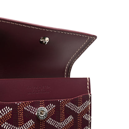 Goyard Goyardine Marigny Coin Purse Wallet Bordeaux 6 of 7