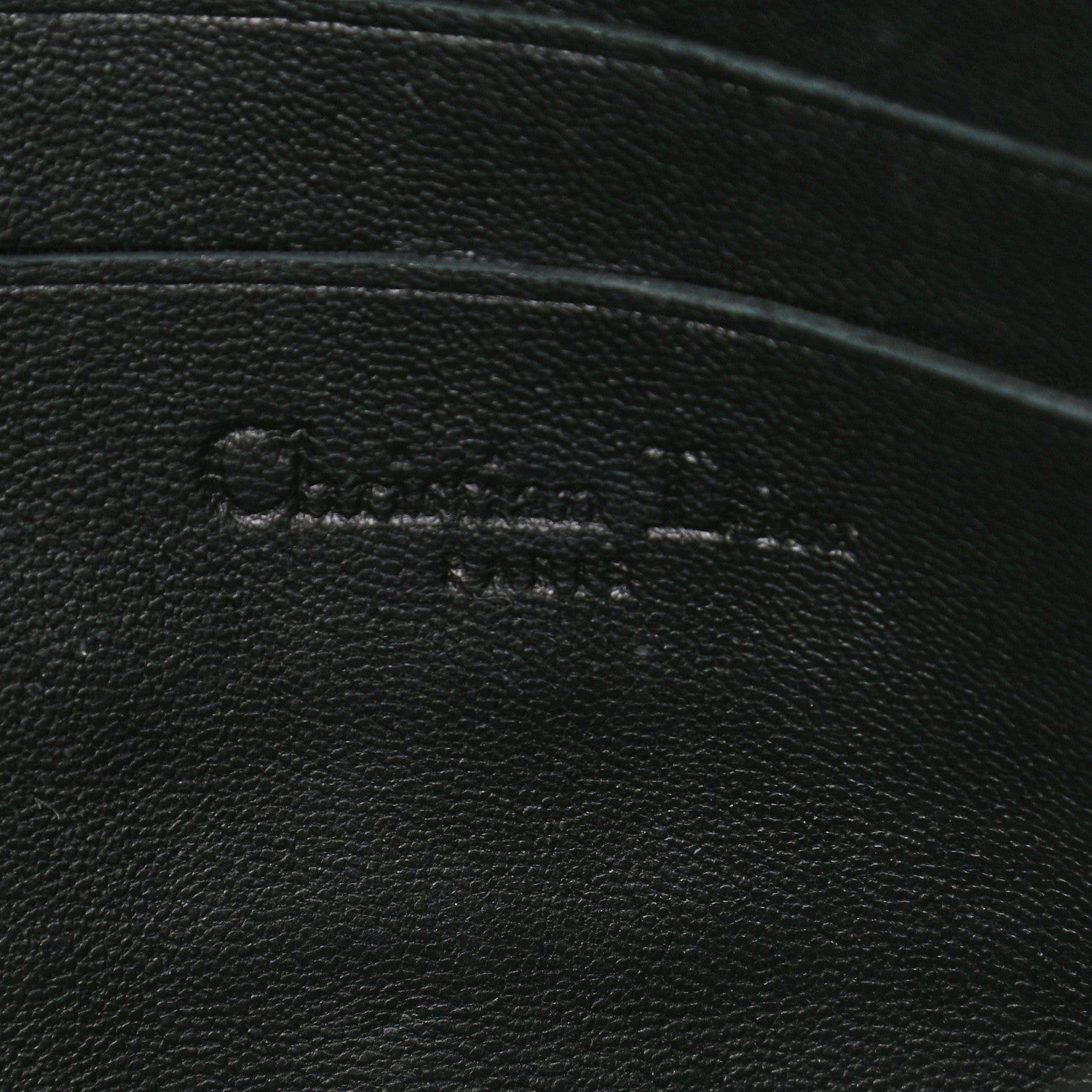 Christian Dior Lambskin Cannage New Lock Pouch Black 7 of 11