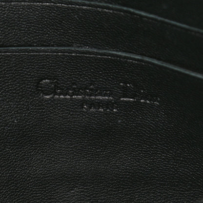 Christian Dior Lambskin Cannage New Lock Pouch Black 7 of 11