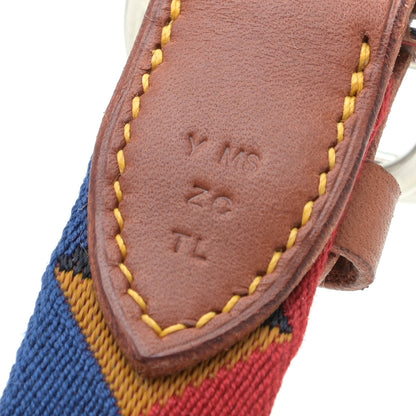Hermes Toile Natural Bridle Medor Dog Collar L Dark Irish 4 of 6