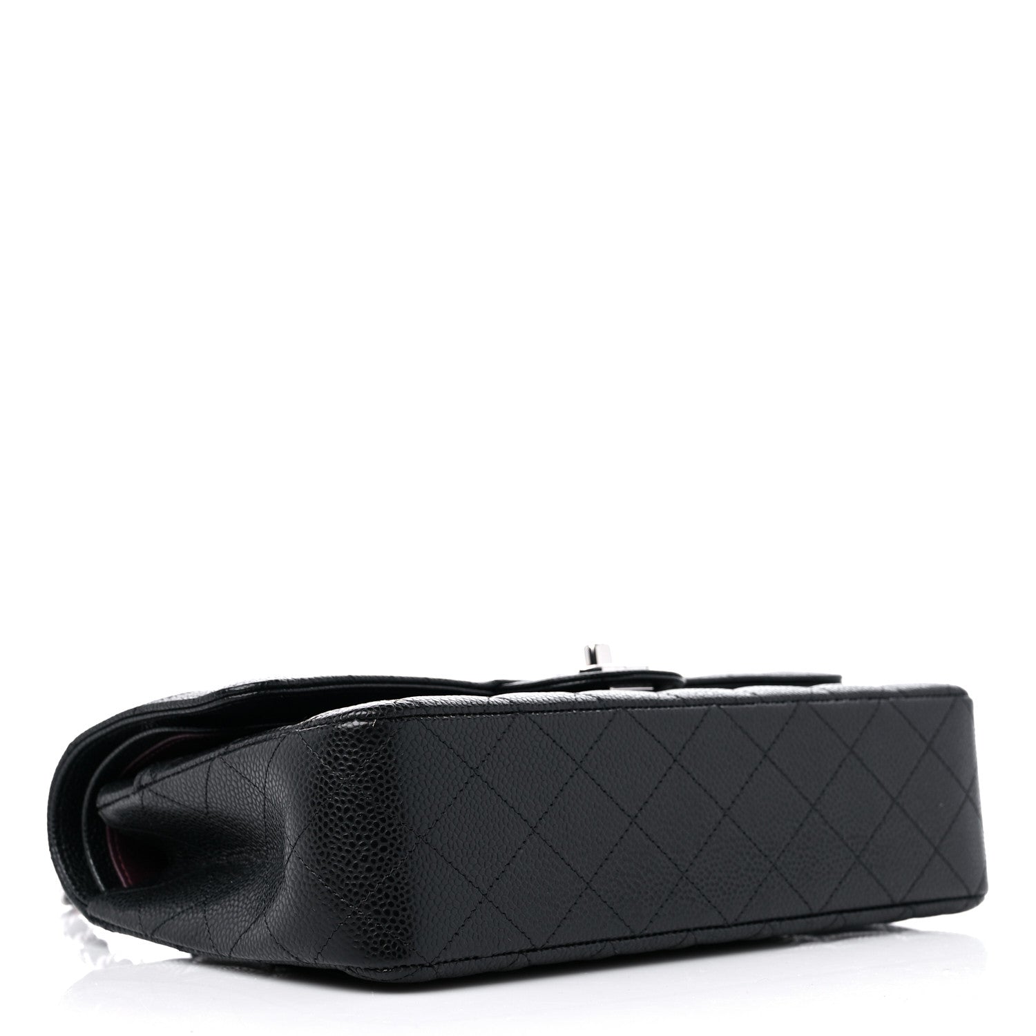 Chanel Caviar Quilted Medium Double Flap Black 3 of 9