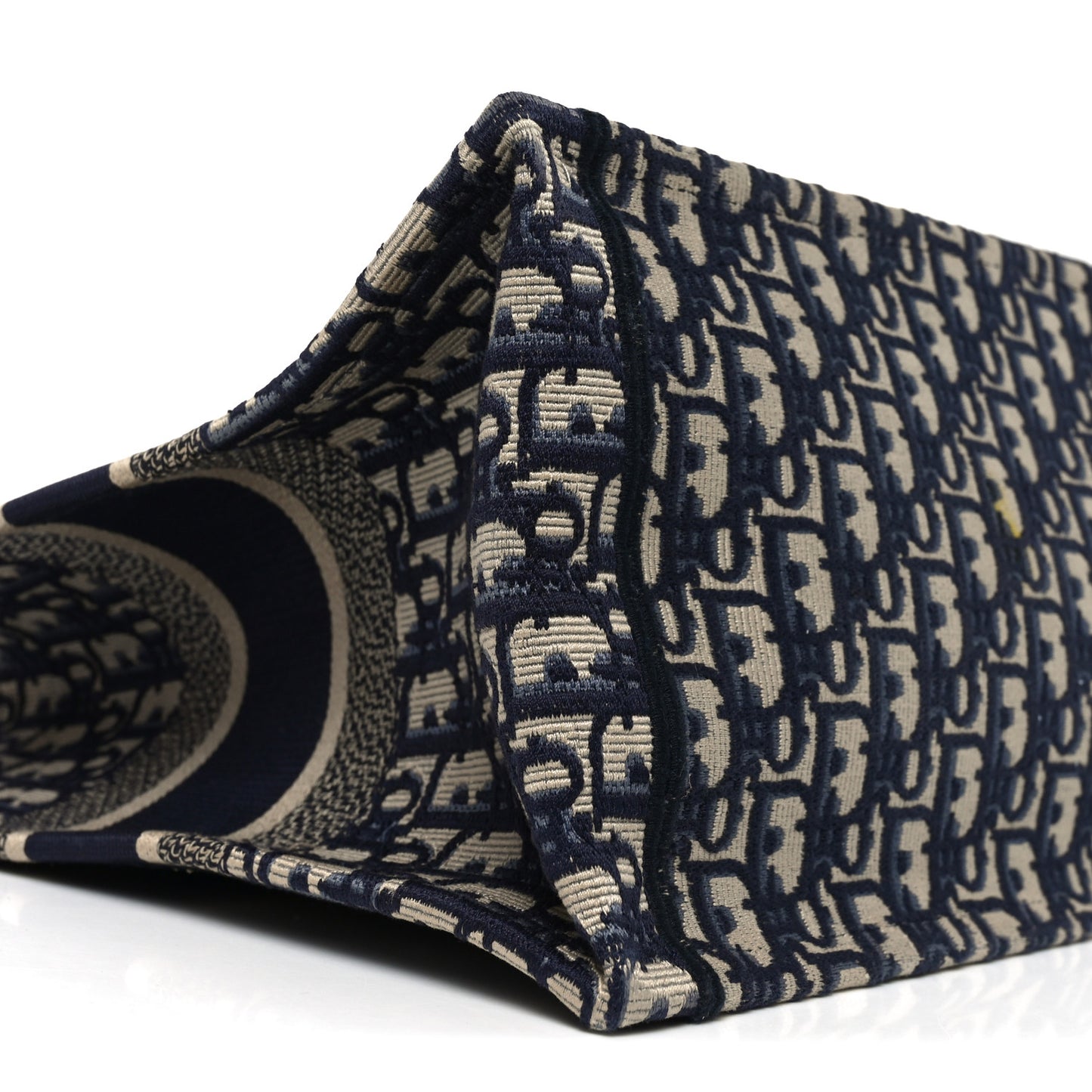 Oblique Medium Book Tote Blue Multicolor