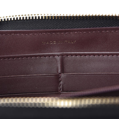 Chanel Caviar Quilted Large Gusset Zip Around Wallet Black 6 of 10