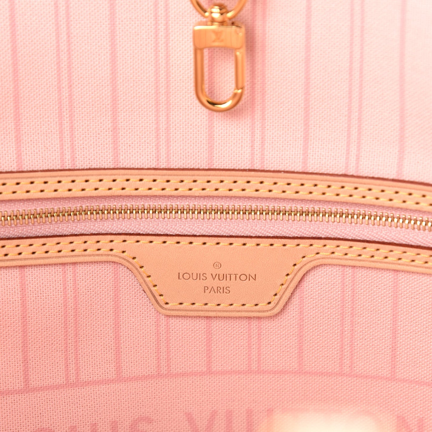Damier Azur Neo Neverfull MM Rose Ballerine