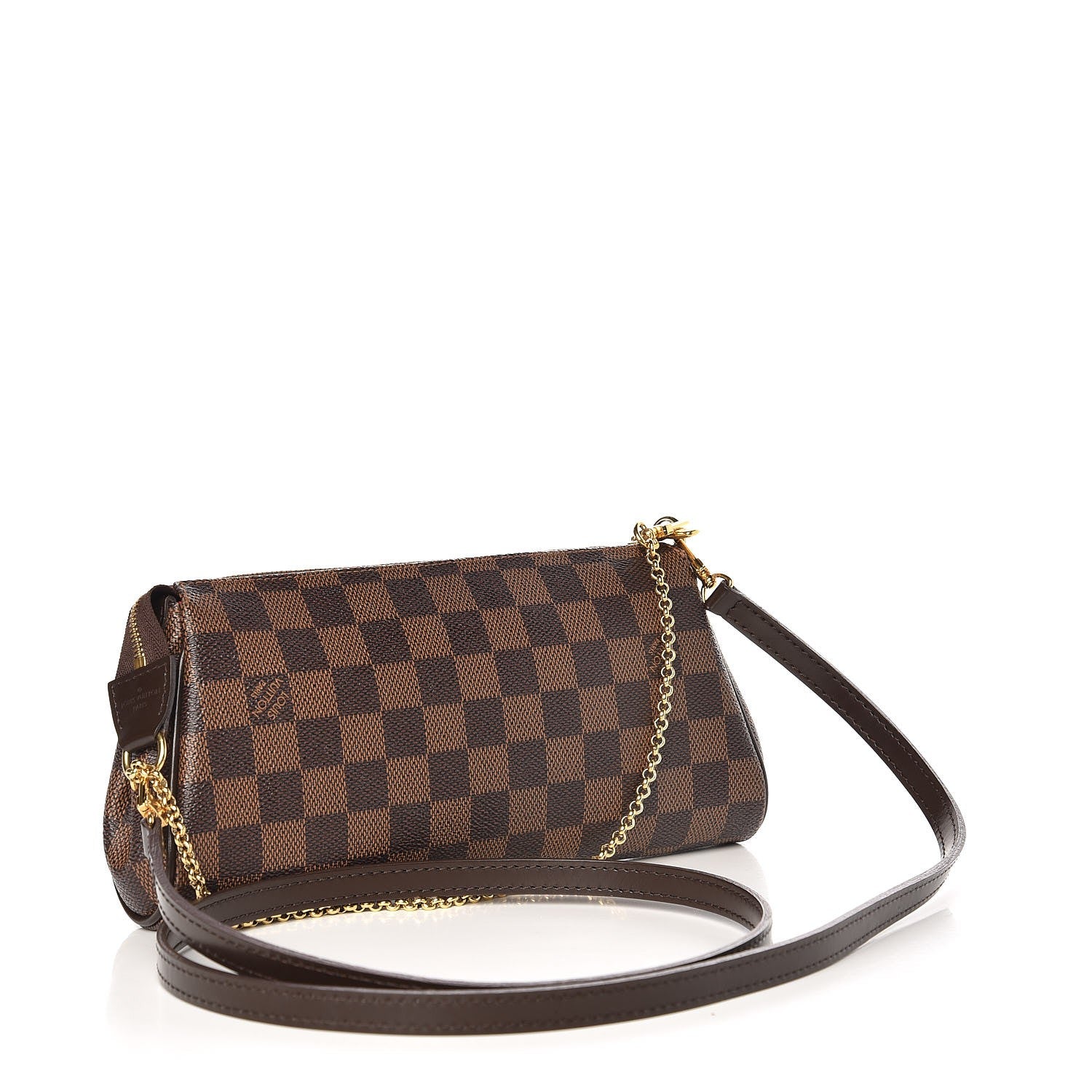 Louis Vuitton Damier Ebene Eva Clutch 4 of 7