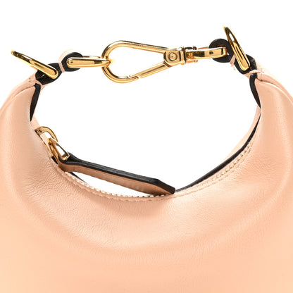 Fendi Vitello Grace Matte Nano Fendigraphy Hobo Charm Light Rose 8 of 10