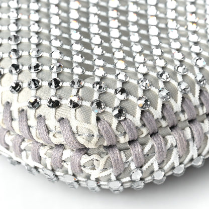 Stella McCartney Mesh Crystal Mini Falabella Tote Silver 8 of 8