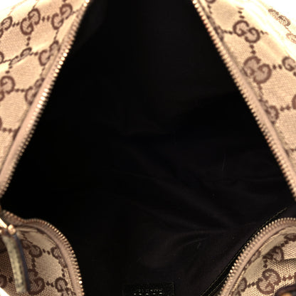 Gucci Monogram Medium Horsebit Chain Hobo Metallic 4 of 11