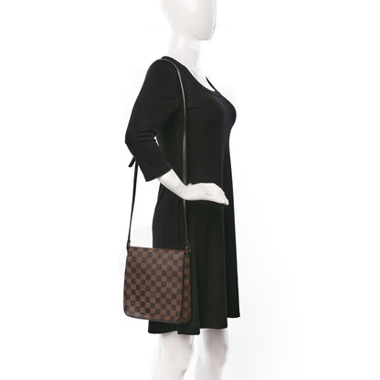 Louis Vuitton Damier Ebene Musette Salsa Long Strap 2 of 8
