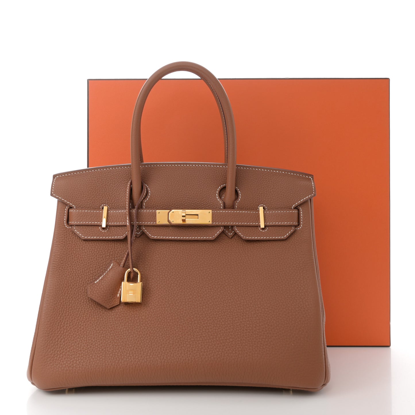 Togo Birkin 30 Gold