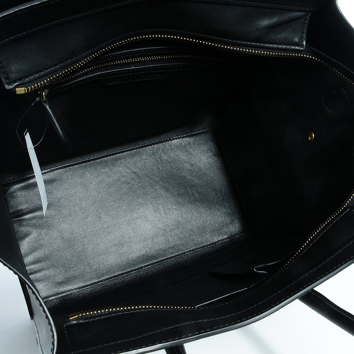 Smooth Calfskin Mini Luggage Black