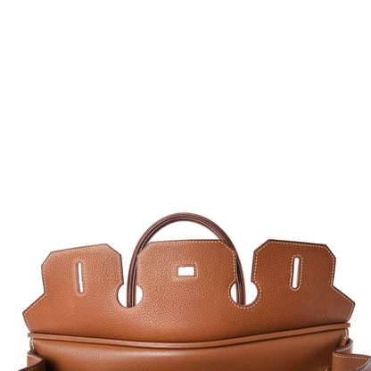 Hermes Natural Barenia Faubourg Birkin 35 Fauve 15 of 45