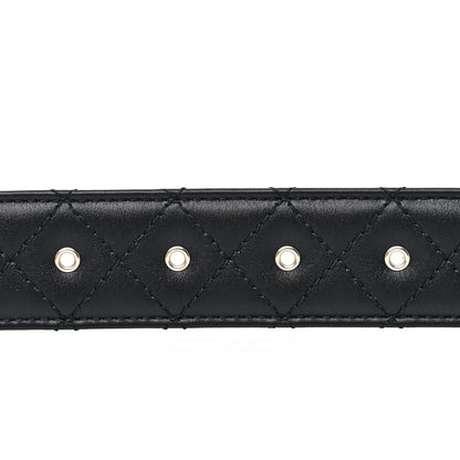 Chanel Lambskin Quilted CC Chain Belt 85 34 Black 12 of 15