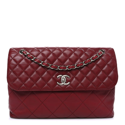 Chanel Calfskin Quilted In the Business Flap Bag Red 1 of 10