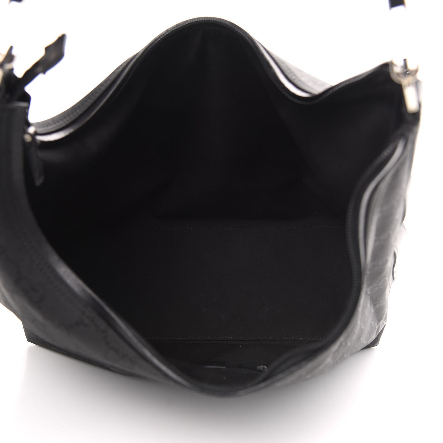 Nylon Monogram Hobo Black