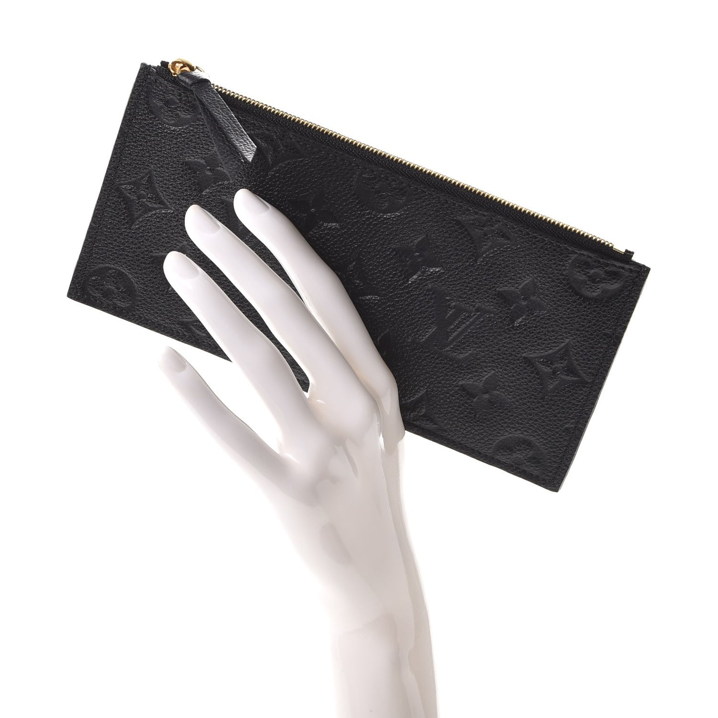 Empreinte Felicie Chain Wallet Zippered Insert Black