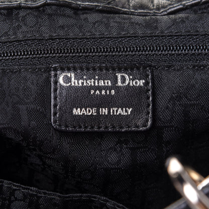 Christian Dior Lambskin Cannage Small Soft Lady Dior Tote Black 5 of 11