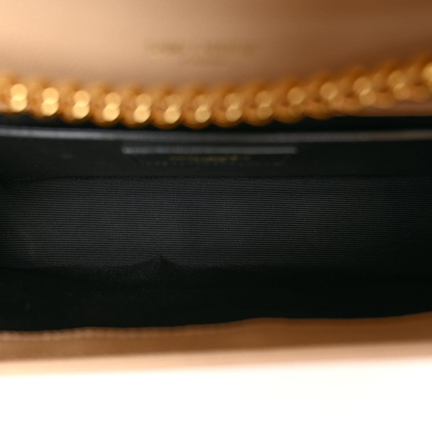 Grain De Poudre Medium Monogram Kate Satchel Dark Beige