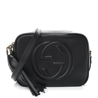 Gucci Pebbled Calfskin Small Soho Disco Bag Black 1 of 10