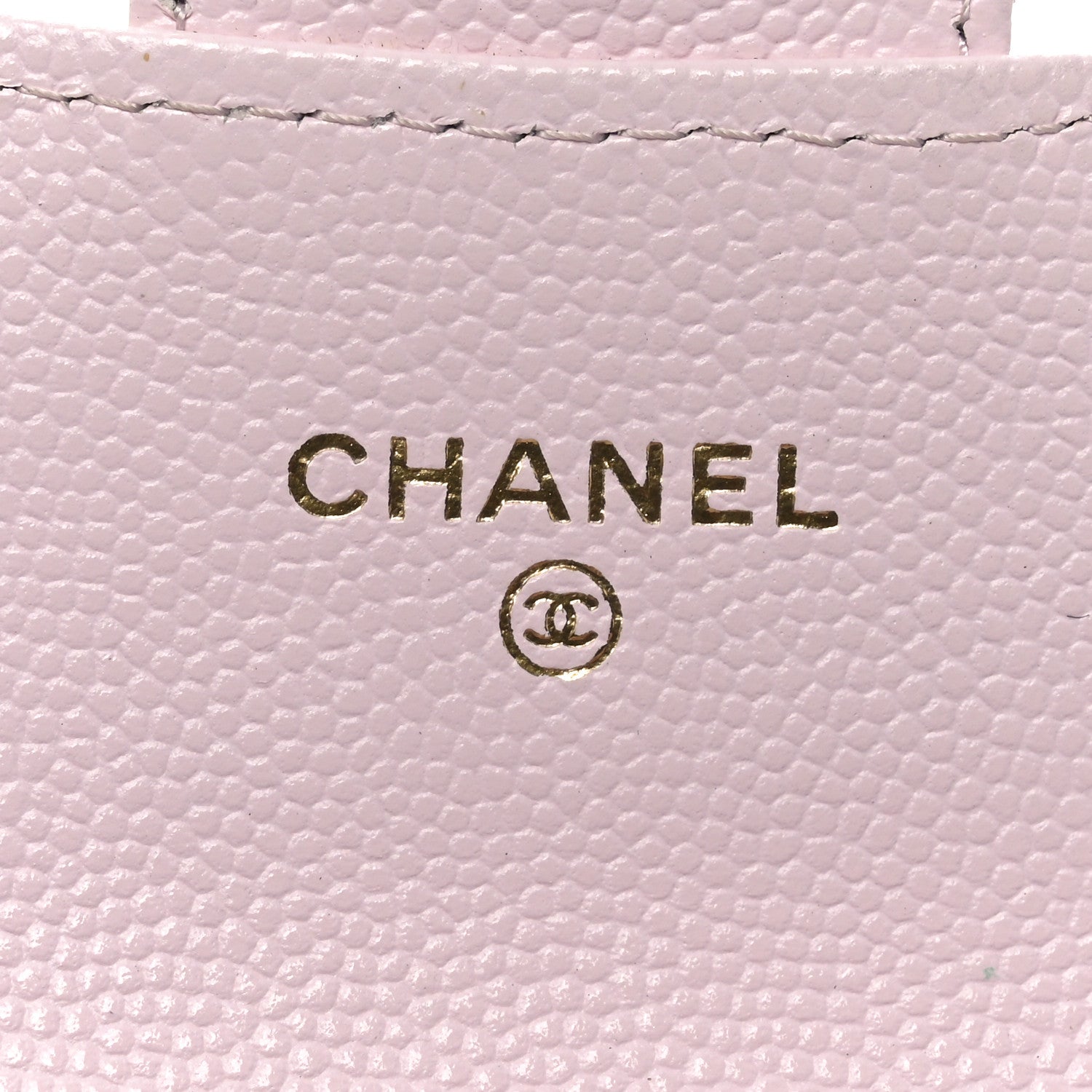 Chanel Caviar Quilted Flap Card Holder Wallet Light Pink 6 of 9