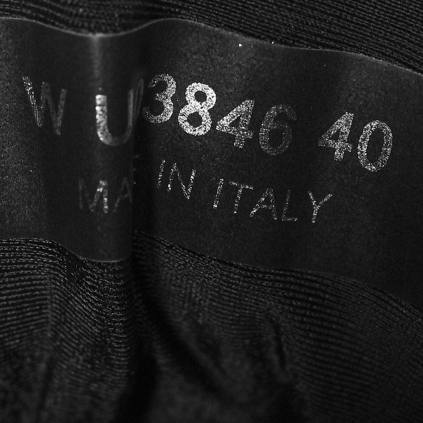 Calfskin Lambskin CC Uniform Sneakers 40 Black