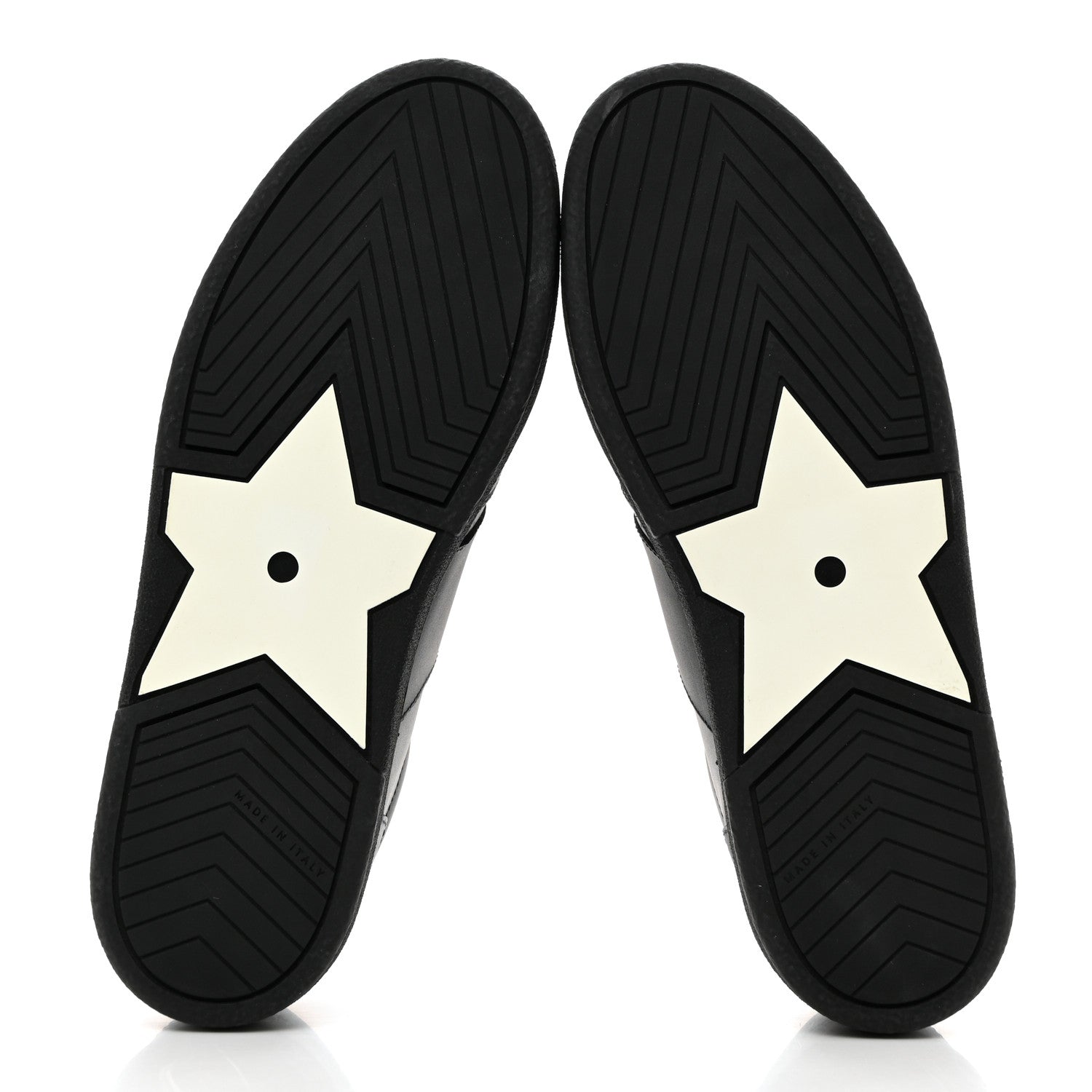 Christian Dior Calfskin Suede Logo Sneakers 39 Black 5 of 8