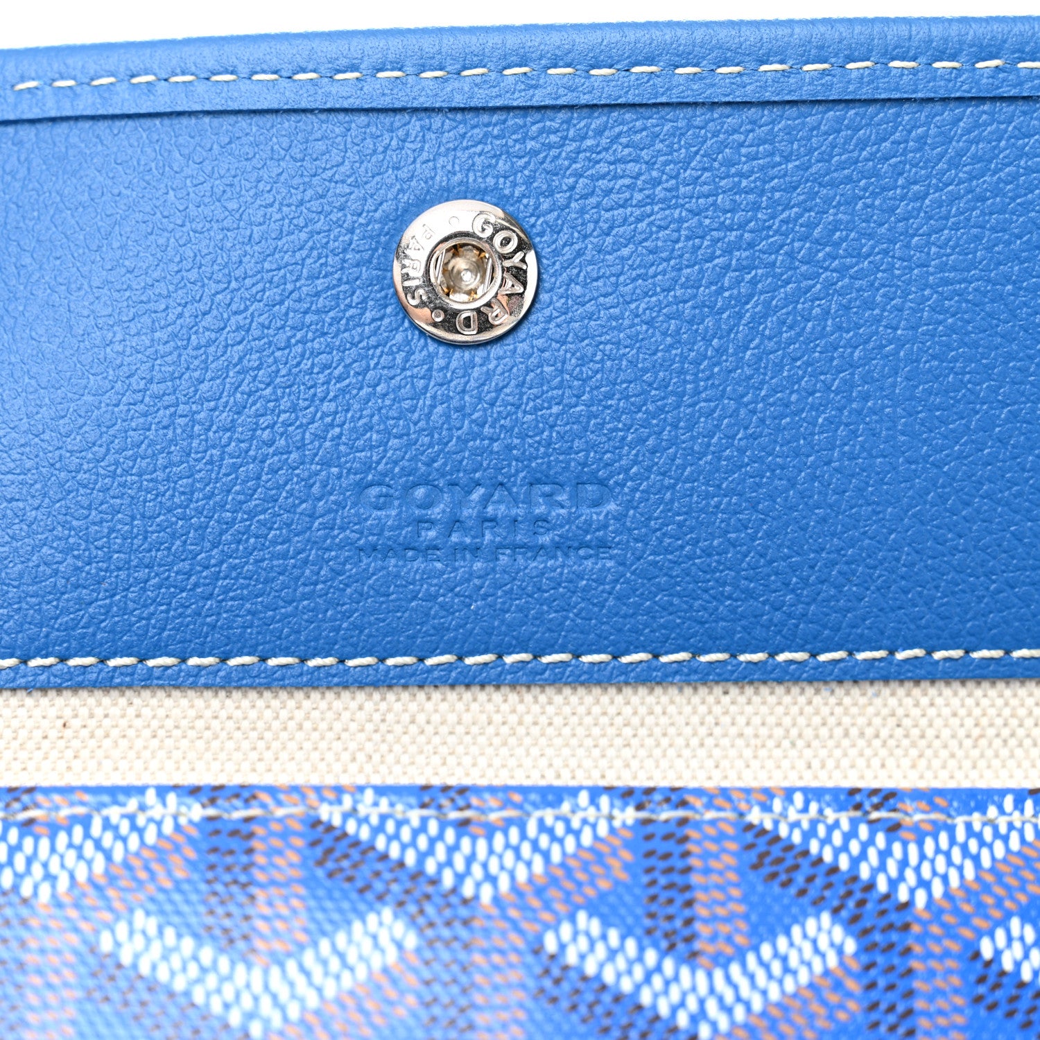 Goyard Goyardine Saint Louis GM Sky Blue 7 of 11