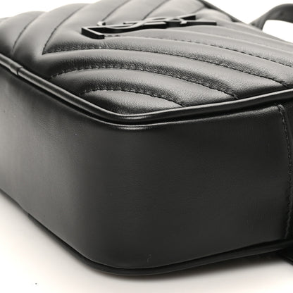 Saint Laurent Calfskin Matelasse Monogram Lou Belt Bag Black 10 of 10