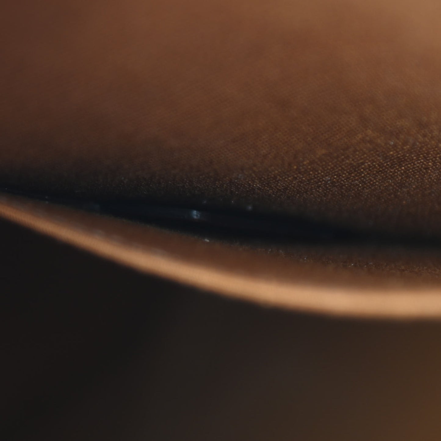 Triomphe Canvas Calfskin Cabas De France Handbag Tan