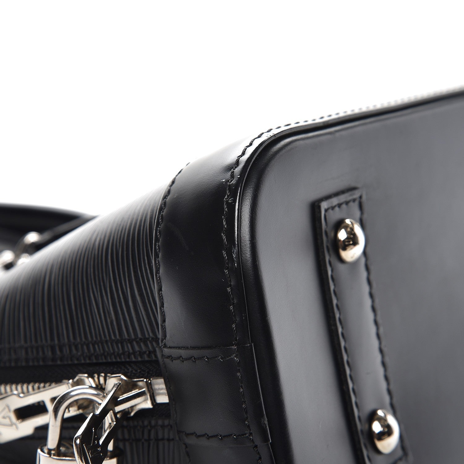 Louis Vuitton Epi Alma BB Black 9 of 9