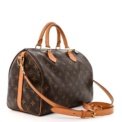 Louis Vuitton Monogram Speedy Bandouliere 30 4 of 33
