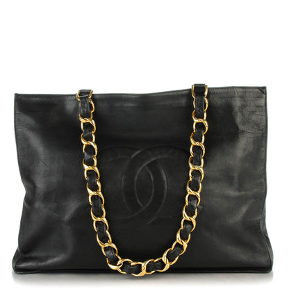 Chanel Lambskin Jumbo Shoulder Bag Black 1 of 8