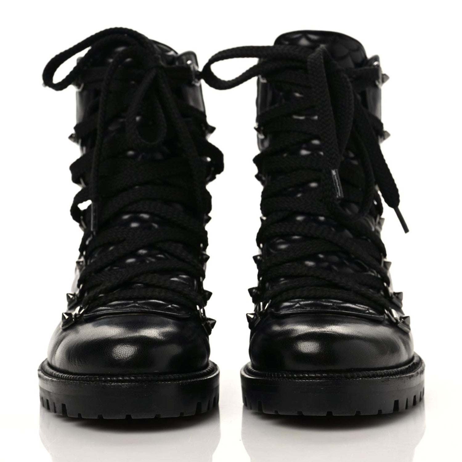 Christian Louboutin Nappa Mad Flat Boots 36.5 Black 2 of 9