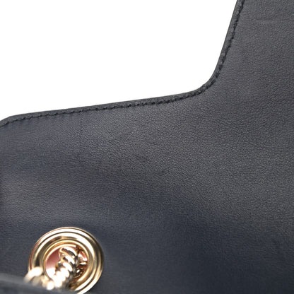 Gucci Soft Microguccissima Medium Emily Chain Shoulder Bag Blue 11 of 11