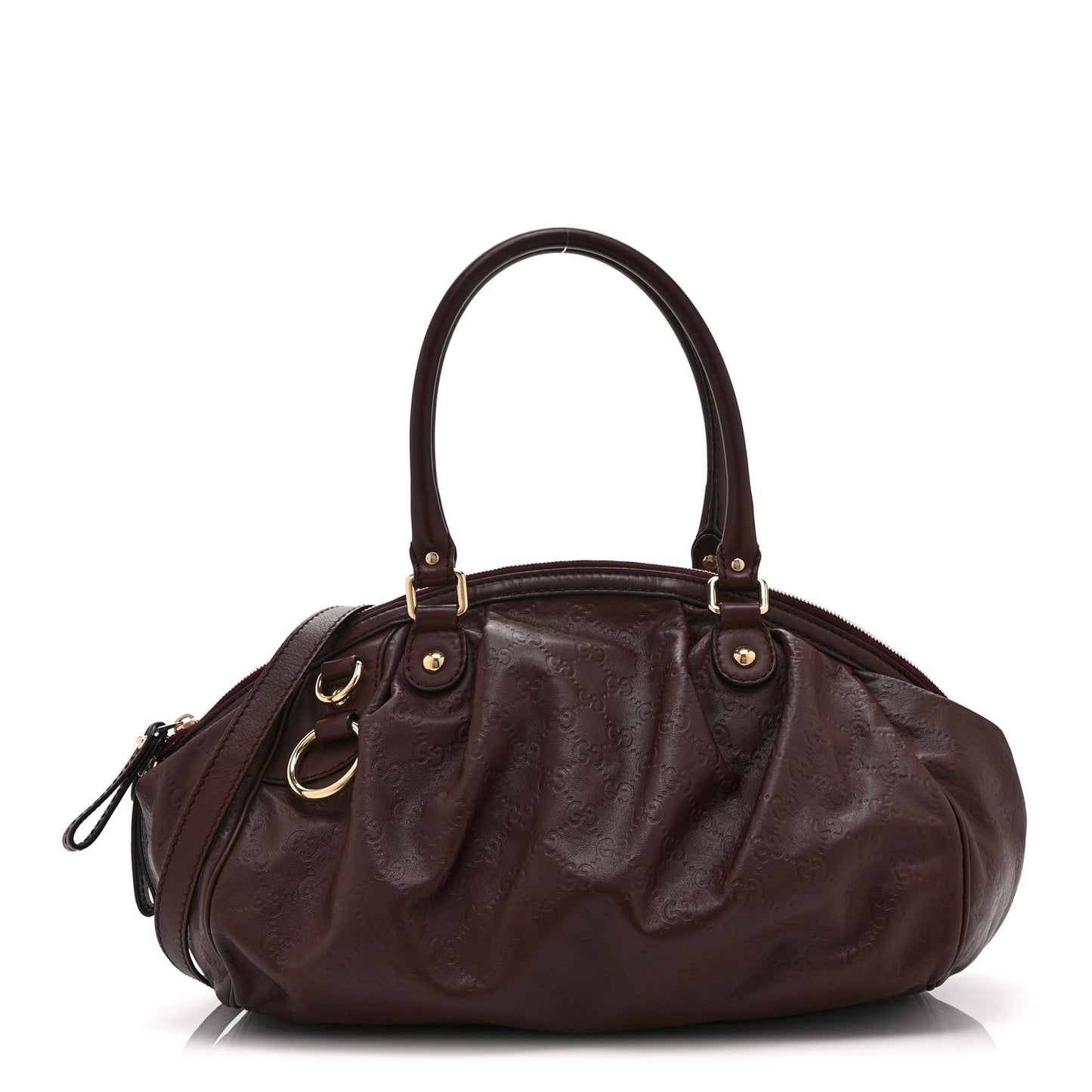 Guccissima Medium Sukey Boston Chocolate