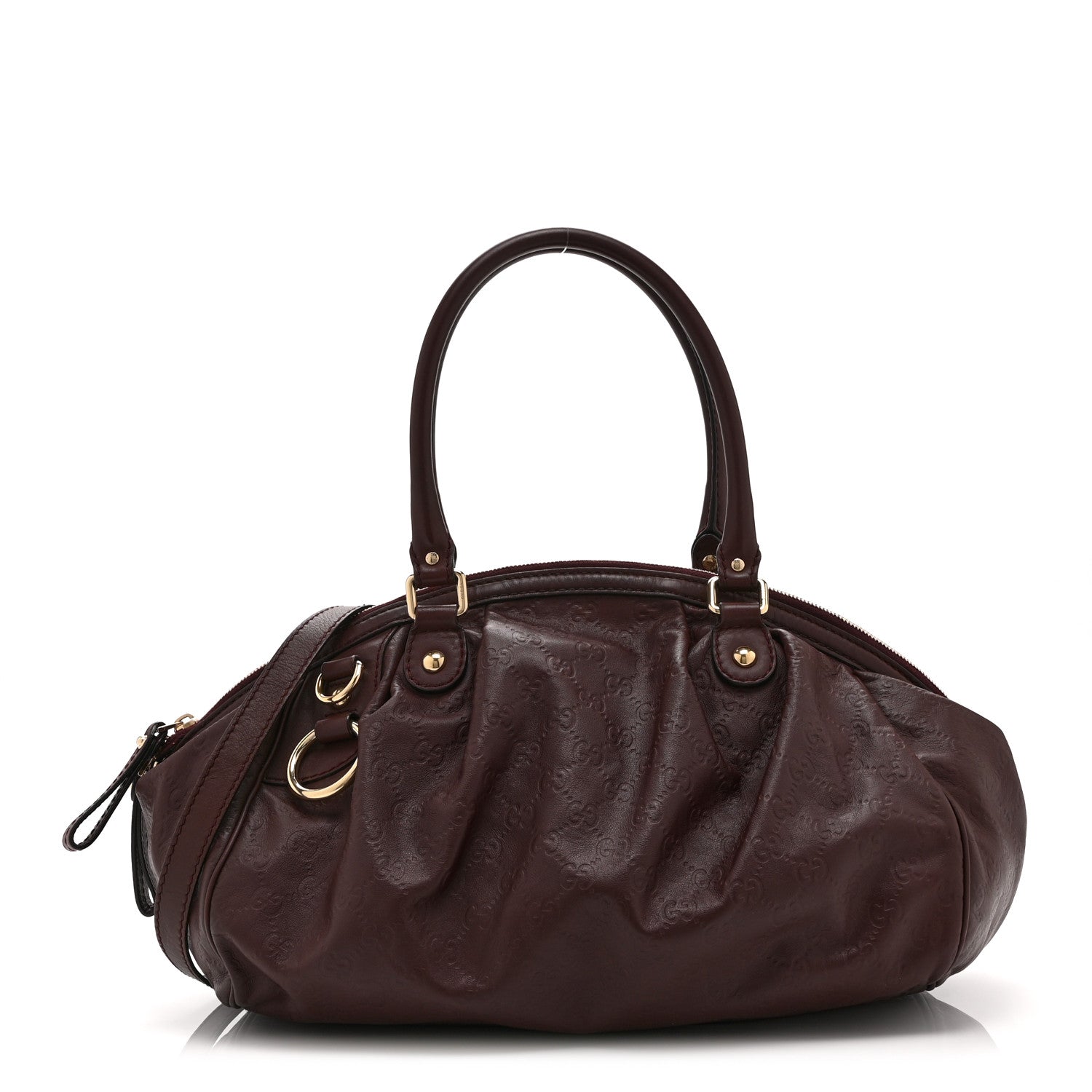 Gucci Guccissima Medium Sukey Boston Chocolate 1 of 11