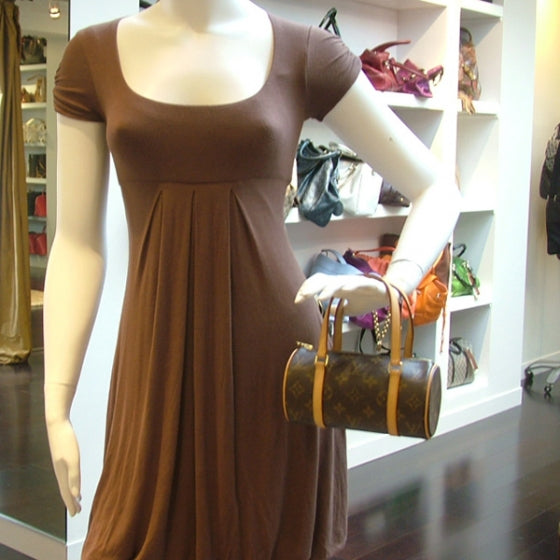 Monogram Papillon 19 Brown