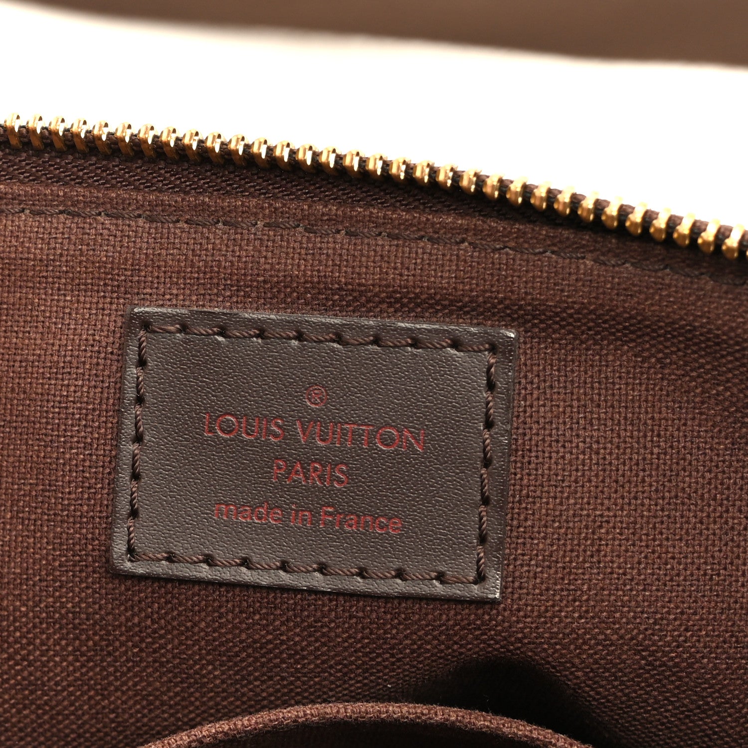 Louis Vuitton Damier Ebene Brooklyn Flat Pochette 6 of 10