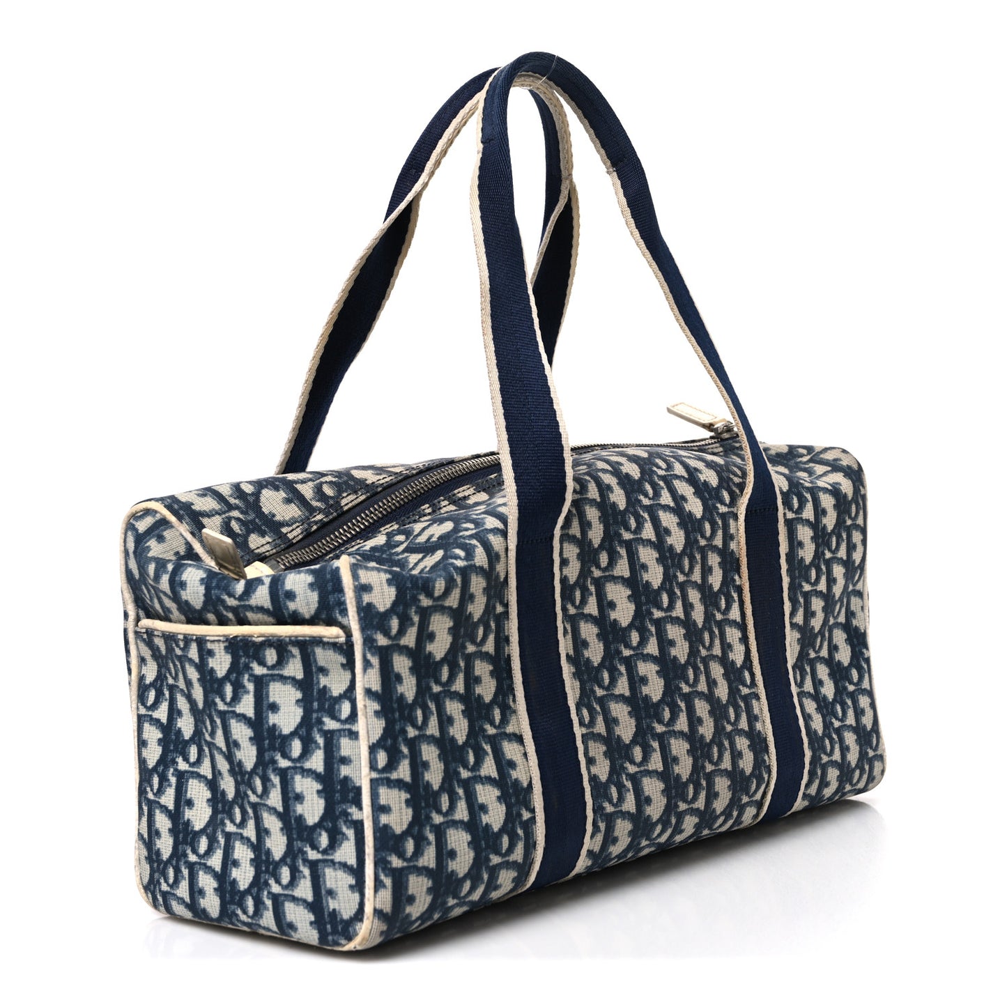 Monogram Trotter No 2 Boston Bag Blue