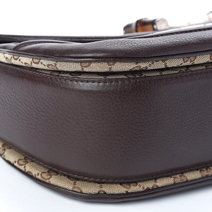 Gucci Monogram Large New Bamboo Top Handle Bag Brown 11 of 13