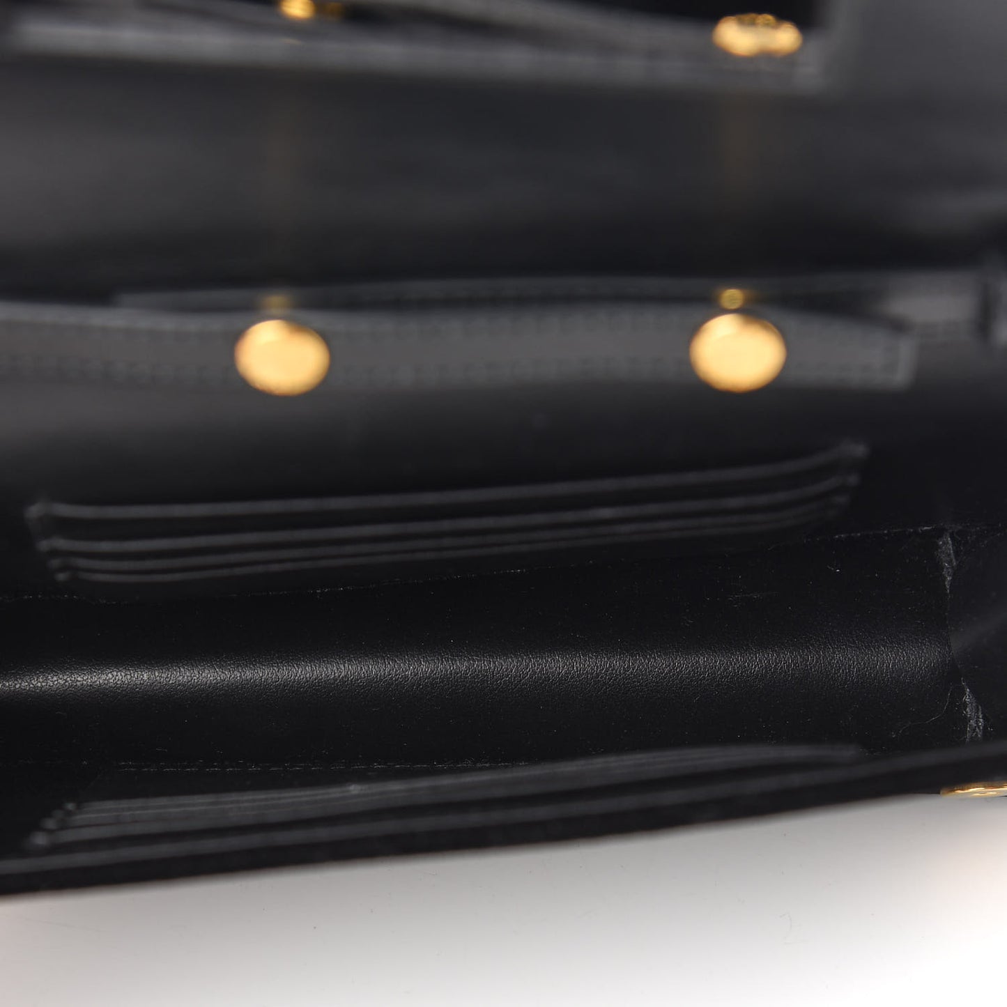 Velluto Chain Shoulder Bag Black