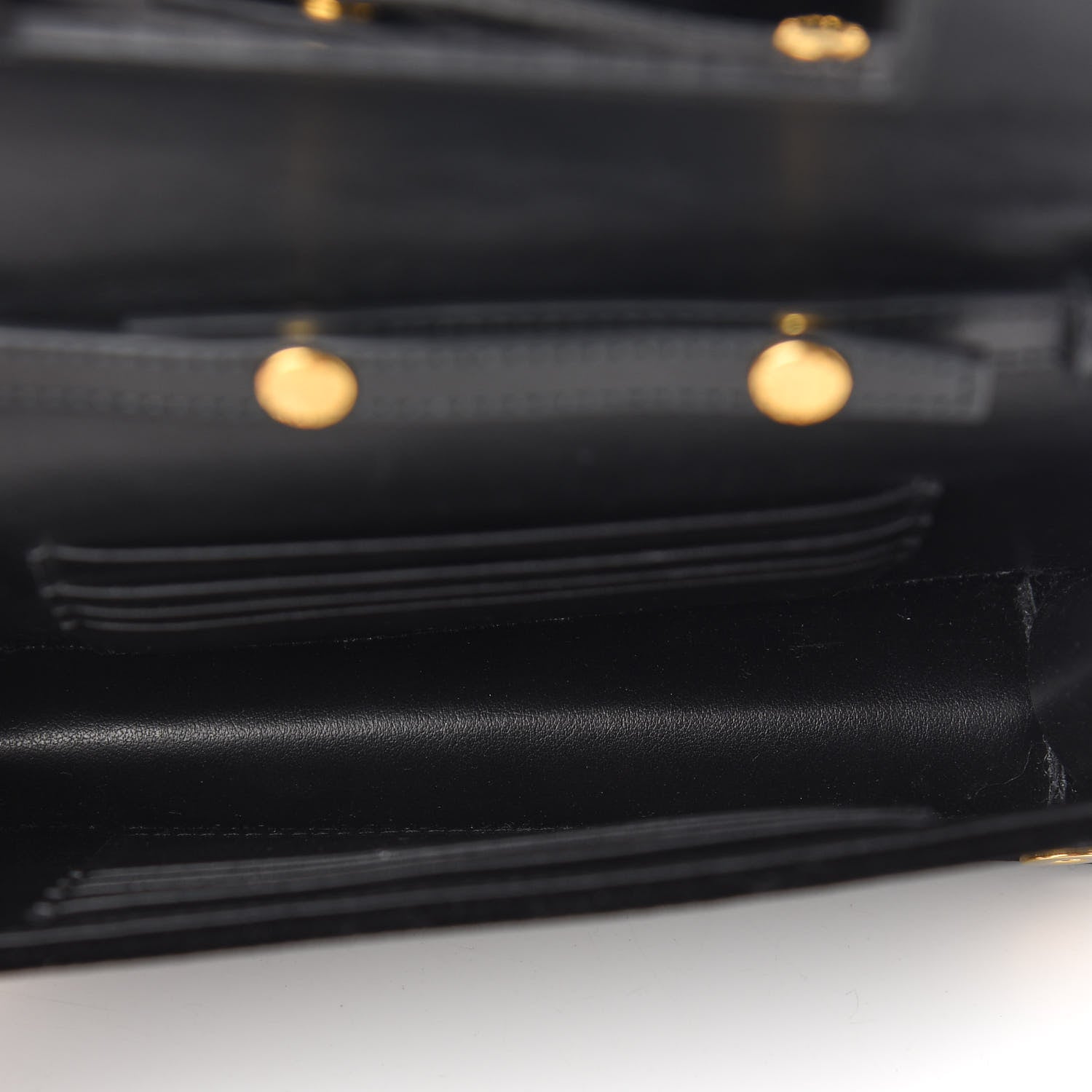 Prada Velluto Chain Shoulder Bag Black 5 of 9