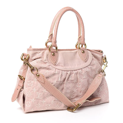 Louis Vuitton Denim Neo Cabby MM Rose 3 of 15